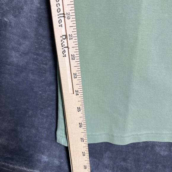 Lands End Wide Leg Pull On Pants Starfish Flare Leg Pant Green Size XL - Picture 3 of 10